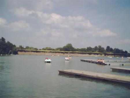 une belle balade en pedalo